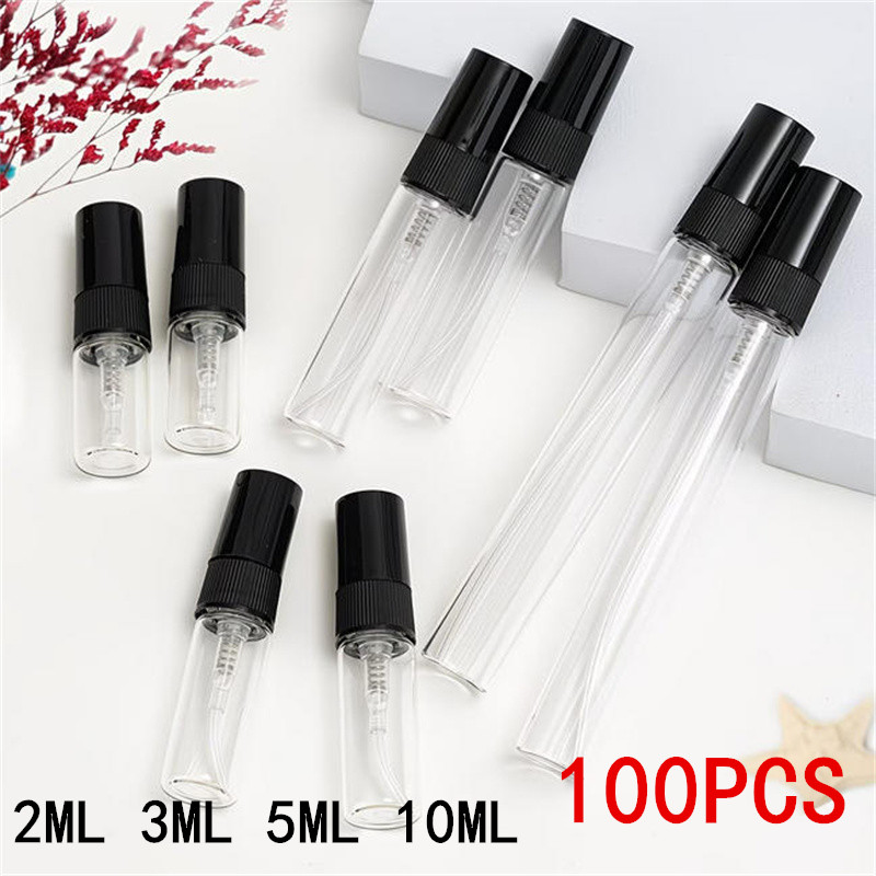 Perfume Fragrance Bulk - バルクパック 5/10/50/100 個ガラス詰め替えボトル香水ボトル 2ML-10ML 化粧品サンプル薄型バイアルフレグランス &