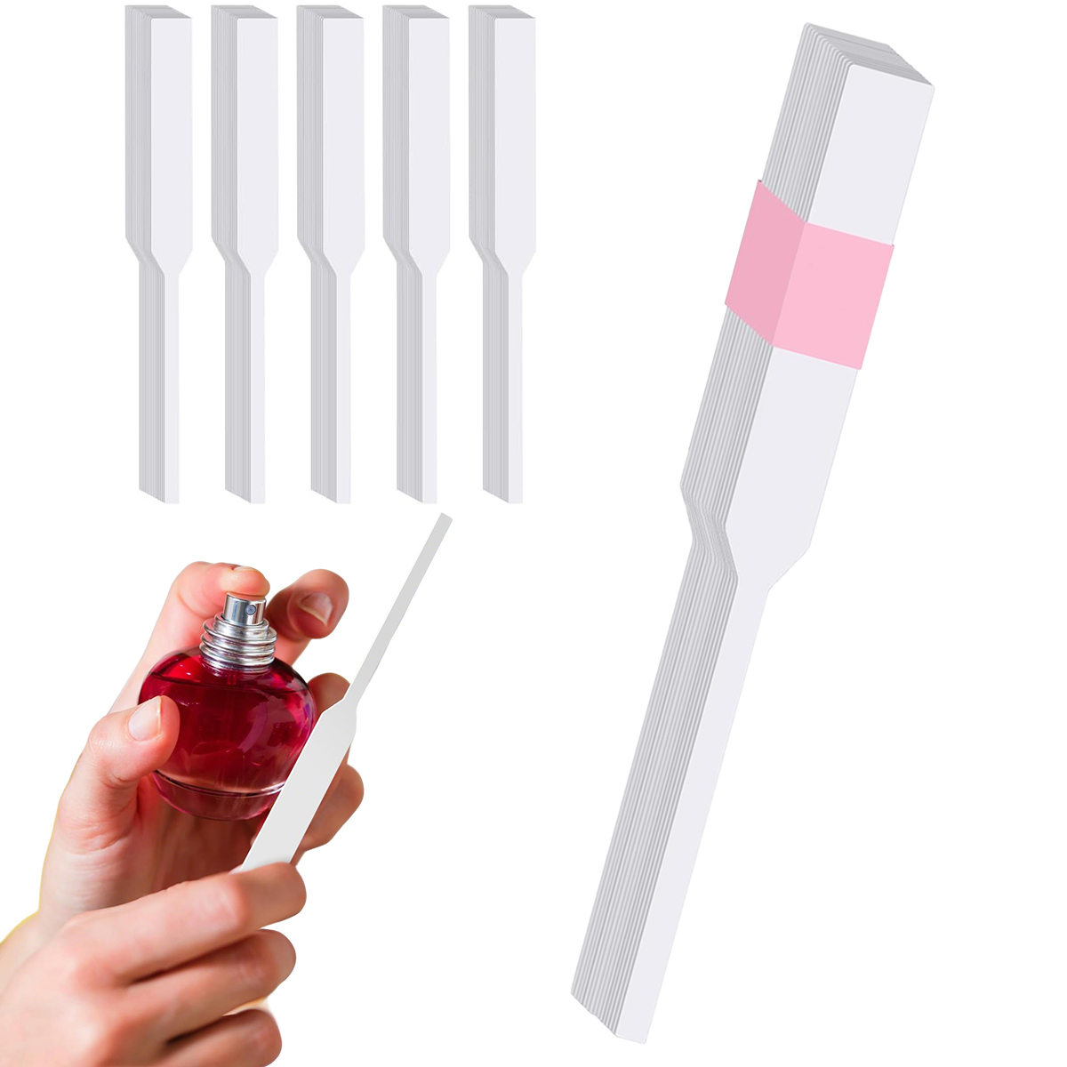 Perfume Fragrance Bulk - 150-350 個の香水テストストリップブロッター吸収性無臭ホワイトペーパー香水ショップ DIY エッセンシャルオイルフレグランスサンプリングバルク