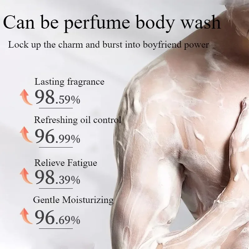 500 グラム保湿シャワージェル長期的な香りクレンジング水分 - Perfume Fragrance Shower Gel のレビューと価格